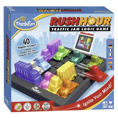 Produktbild von ThinkFun Rush Hour, Brettspiel, Lernen, 8 Jahr(e)