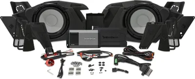Produktbild von ROCKFORD FOSGATE Subwoofer Set mit 800 Watt RMS Subwoofer Kit