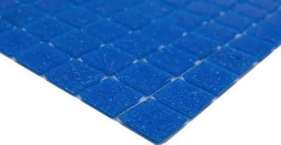Produktbild von Handmuster Glasmosaik Poolmosaik Schwimmmosaik Dunkelblau MOS200-A16_m