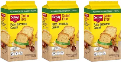 Produktbild von 3x Schär Fette Biscottate Cereali Gluten Free Zwieback mit Müsli Gluten-frei 260g