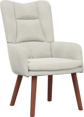 Produktbild von vidaXL Sessel Creme 63 x 67 x 94 cm Samt