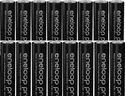 A grid of rechargeable batteries.