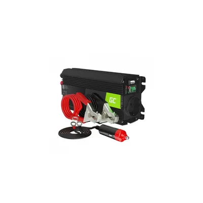 Productafbeelding van Green Cell INVGC03 Netvoeding en spanningsomvormer voor auto, 500W, zwart