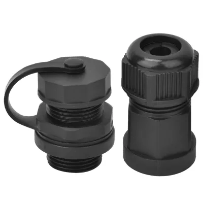 Zdjęcie produktu dla Wodoodporna wtyczka RJ45 IP67 do kabla sieciowego CAT5/6 (obudowa Core 1)