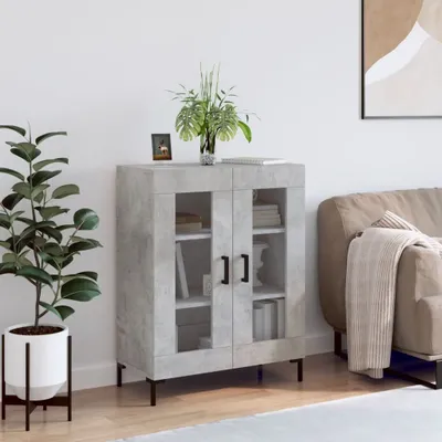 Produktbild von vidaXL Sideboard Betongrau 69,5x34x90 cm Holzwerkstoff
