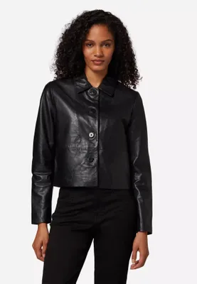 Produktbild von Damen Lederjacke Ricano CECILA – Schwarz / S