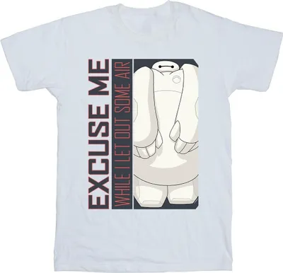 Produktbild von Disney - "Big Hero 6 Excuse Me Some Air" T-Shirt für Herren BI49355 (M) (Weiß)