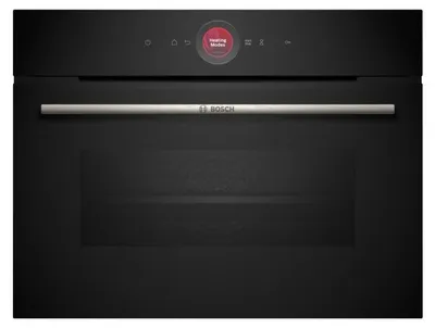 Produktbild von Bosch Serie 8 CBG7341B1, Klein, Elektrischer Ofen, 47 l, 47 l, 30 - 300 °C, Katalytisch + Hydrolytisch