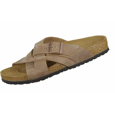 Produktbild von Birkenstock Herren-Bio-Pantolette Lugano Braun, Farbe:braun, EU Größe:46