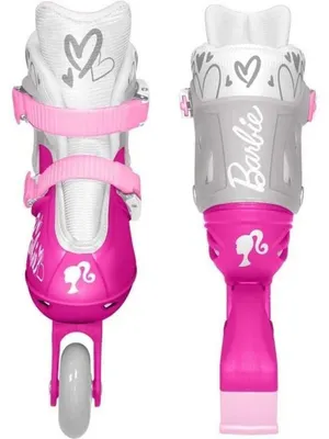 Produktbild von Barbie Inline Skates Hardboot Verstellbar Rosa Größe 30-33