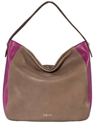 Produktbild von Cinque Handtasche Leder Baumwolle Fabiola Taube - 11716-7985