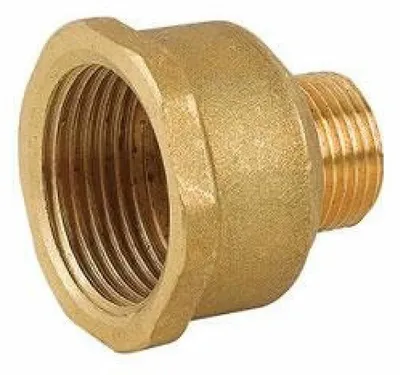 Productafbeelding van Koperen reductie, mannelijk schroefdraad, diameter 1