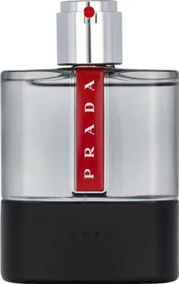 Produktbild von Prada Luna Rossa Carbon, Männer, 100 ml, Nicht nachfüllbare Flasche, Spray, ALCOHOL DENAT., WATER, FRAGRANCE, LIMONENE, LINALOOL, ETHYLHEXYL METHOXYCINNAMATE, COUMARIN,...
