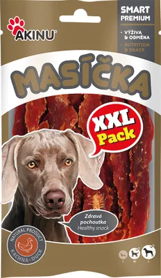 Obrázek produktu pro Akinu MASÍČKA Kachní prsíčka pamlsek pro psy XXL 90 g