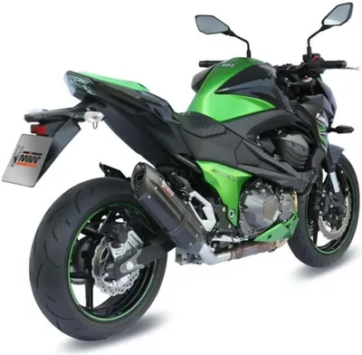 Image de MIVV Slip-on noir d'échappement approuvé pour KAWASAKI Z 800