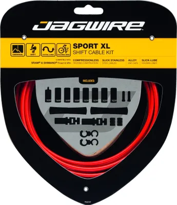 Produktbild von Jagwire UCK612 Sport Shift XL Kit, red
