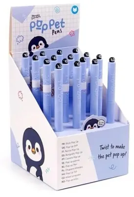Image de Feutres fins Pingwin (16 pièces) - Puckator