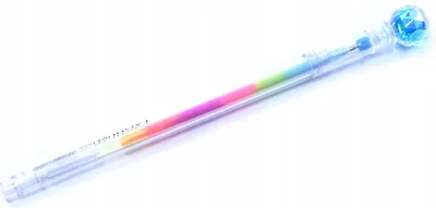 Produktbild von Bunter Fineliner Regenbogen Kristall - Gelstift für Kinder & Büro - Zufällige Farbe - Tolles Geschenk