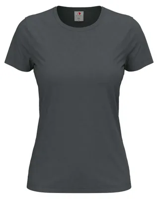 Immagine prodotto di Stedman - T-shirt "Classic" da donna, aderente LT5600 (3XL) (grigio ardesia tinta unita)