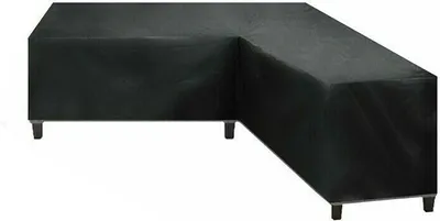 Obrázek produktu pro INF Obal na zahradní nábytek ve tvaru V 286x286x82cm - Černý Oxford