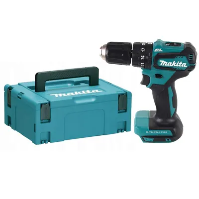 Produktbild von Makita DHP483ZJ, Handbohrmaschine, Schwarz, Blau, 1,3 cm, 3,6 cm, 1,3 cm, 1,5 mm