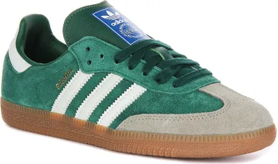 Produktbild von Adidas Samba OG in Grün – 5.5 UK - 38 2/3 EU - 6M/7F US / Green