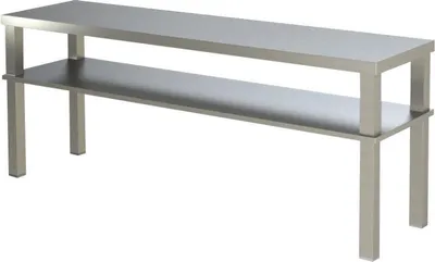 Produktbild von KBS Aufsatzbord 2 Etagen 1200x350x700 mm Chromnickelstahl CNS 18/10 AISI 304