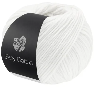 Produktbild von Lana Grossa - Easy Baumwolle 0001 weiß