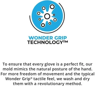 Produktbild von Wonder Grip WG-320 Arbeitshandschuhe Thermo Lite orange M/8 (2er Blister)