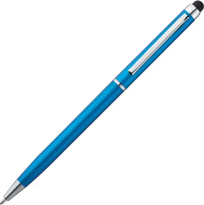 Produktbild von 10 Touchpen Kugelschreiber / Farbe: hellblau