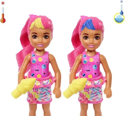 Produktbild von Barbie Farbe Reveal Chelsea Neon Tie-Dye HDN77