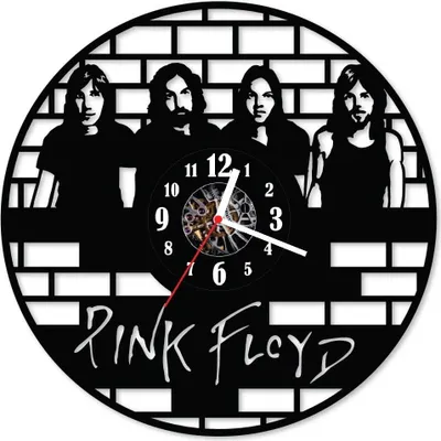 Zdjęcie produktu dla Zegar ścienny z płyty winylowej Pink Floyd 28.6