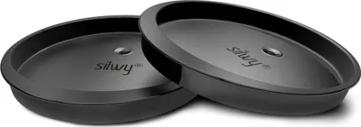 Produktbild von silwy 2er-Set Trinkglas-Deckel