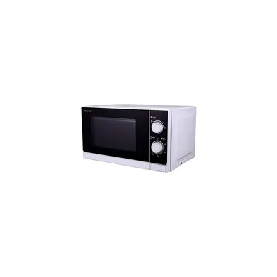 Produktbild von Sharp 4974019947655, Arbeitsplatte, Grill-Mikrowelle, 20 l, 1000 W, Drehregler, Weiß