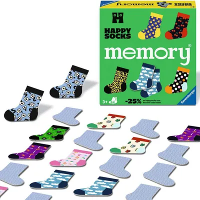 Produktbild von memory® Happy Socks Ravensburger 24702