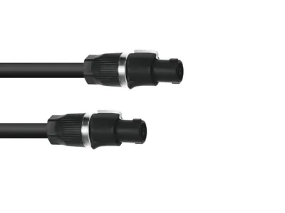 Produktbild von Lautsprecherkabel Speakon 4x2,5 10m sw