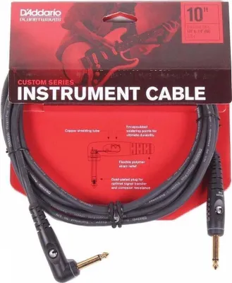 Obrázok produktu pre D'Addario Planet Waves PW-GRA-10 3 m Rovný - Zalomený Nástrojový kábel
