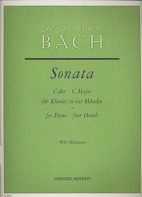 Produktbild von Sonate C-Dur für Klavier zu 4 Händen