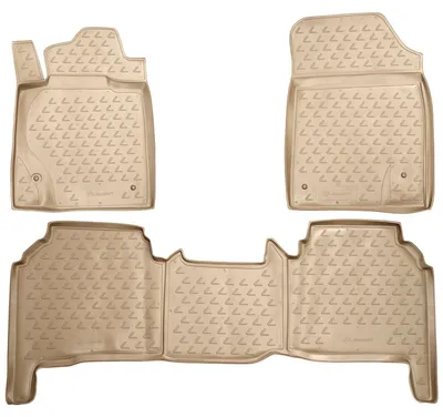 Productafbeelding van ELEMENT 3D-rubberen automatten geschikt voor Lexus LX, 2007-2012 | 4 stuks