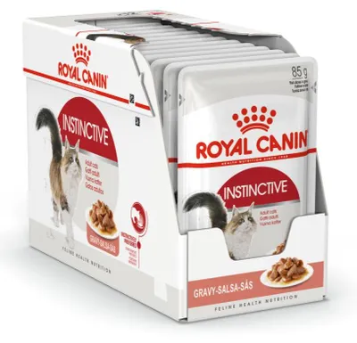 Produktbild von Royal Canin Instinctive FHN Nassfutter in Sauce für erwachsene, wählerische Katzen 12x85g