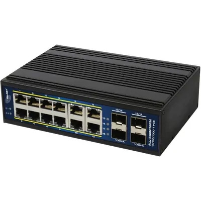 Produktbild von ALLNET ALL-SGI8016PM - Switch - L3 - managed - 12 x 10/100/1000 (PoE+)