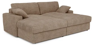 Produktbild von Sofa PLUM XXL-Cord Taupe 260cm