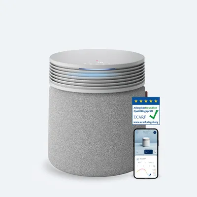 Immagine prodotto di BLUEAIR Blue Signature: purificatore d'aria per ambienti ampi – Silenzioso e intelligente, ideale per stanze fino a 154 m²