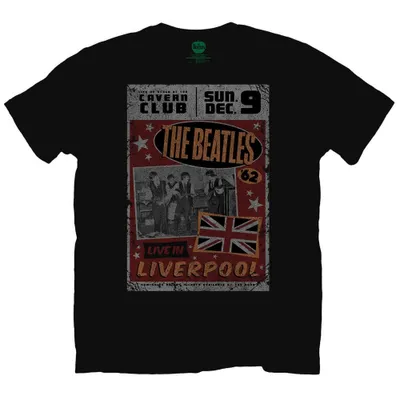Produktbild von The Beatles Live In Liverpool Black M T-Shirt