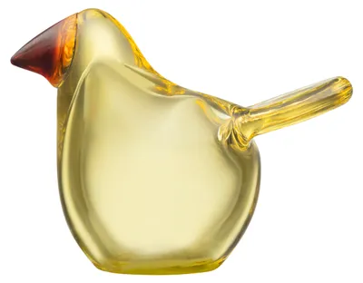 Produktbild von iittala Birds by Toikka - Fliegenschnäpper, Gelb/Kupfer