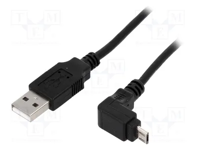 Obrázok produktu pre 1x Kábel: Cu, 1,8 m, čierna farba, USB 2.0, 480 Mbps, 95343 – USB kábel a adaptér