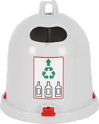 Produktbild von Bruder 43755 Weißer Abfallrecyclingbehälter