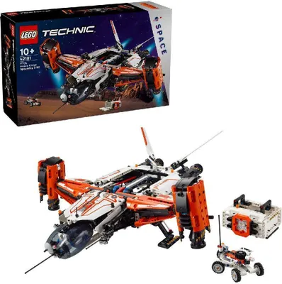 Zdjęcie produktu dla LEGO Technic Transportowy statek kosmiczny VTOL LT81, Pojazd do Zbudowania, Zabawka Konstrukcyjna dla 10-latka, Nauka o Kosmosie i Wprowadzenie do Inżynierii dla Dzieci, Pomysł na Prezent, 42181