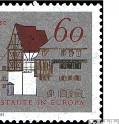 Produktbild von Briefmarken BRD (BR.Deutschland) 1981 Mi 1084,1085 (kompl.Ausg.) postfrisch Europäische Denkmalschutzkampagne