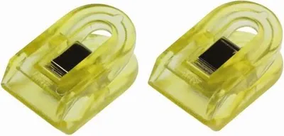 Produktbild von Briefklemmer Multi Clip Liliput 15x25mm VE=8 Stück kristallgelb